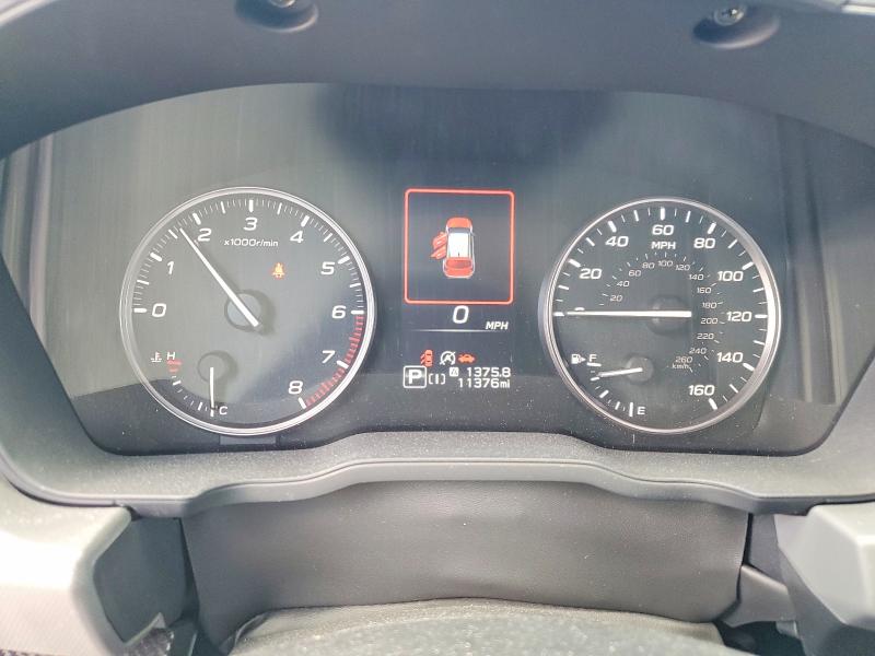 2024 Subaru Xv VIN 4S4GUHM66R3808036 COPART salvage auction — FRONT END, Ma - Cert Of Title-Salvage, sold $9,800 on 2026-07-22 (photo 9)