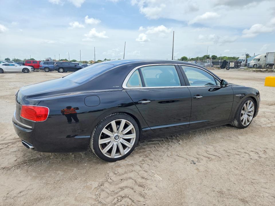 2014 Bentley Flying spur VIN SCBEC9ZA6EC088283 COPART salvage auction — FRONT END, Fl - Cert Of Title Slvg Rebuildable, sold $21,300 on 2026-08-13 (photo 3)
