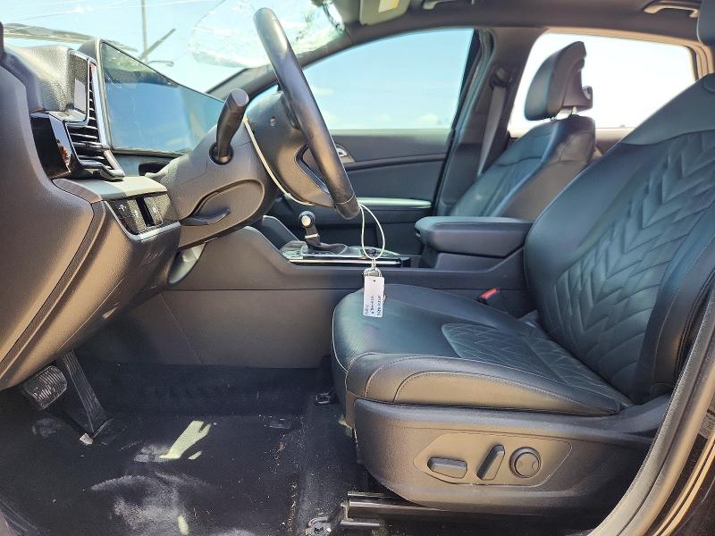 2024 Kia Sportage VIN 5XYK6CDF5RG151981 COPART salvage auction — FRONT END, Tx - Salvage Vehicle Title, sold $6,200 on 2026-07-09 (photo 7)