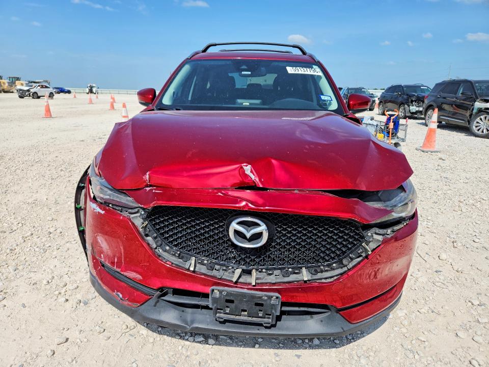 2017 Mazda Cx-5 VIN JM3KFACL5H0216450 COPART salvage auction — FRONT END, Tx - Salvage Vehicle Title, sold $4,250 on 2026-07-09 (photo 5)