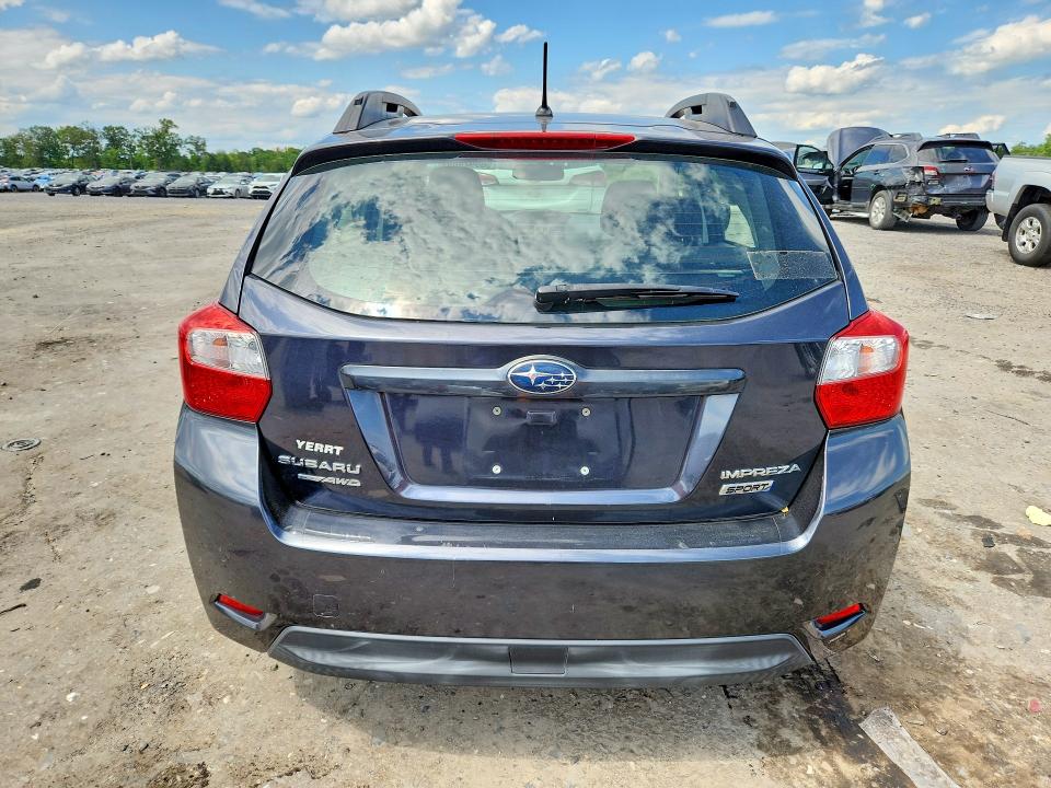 2013 Subaru Impreza VIN JF1GPAL64D2885576 COPART salvage auction — FRONT END, Va - Certificate Of Title, sold $2,400 on 2026-07-22 (photo 6)