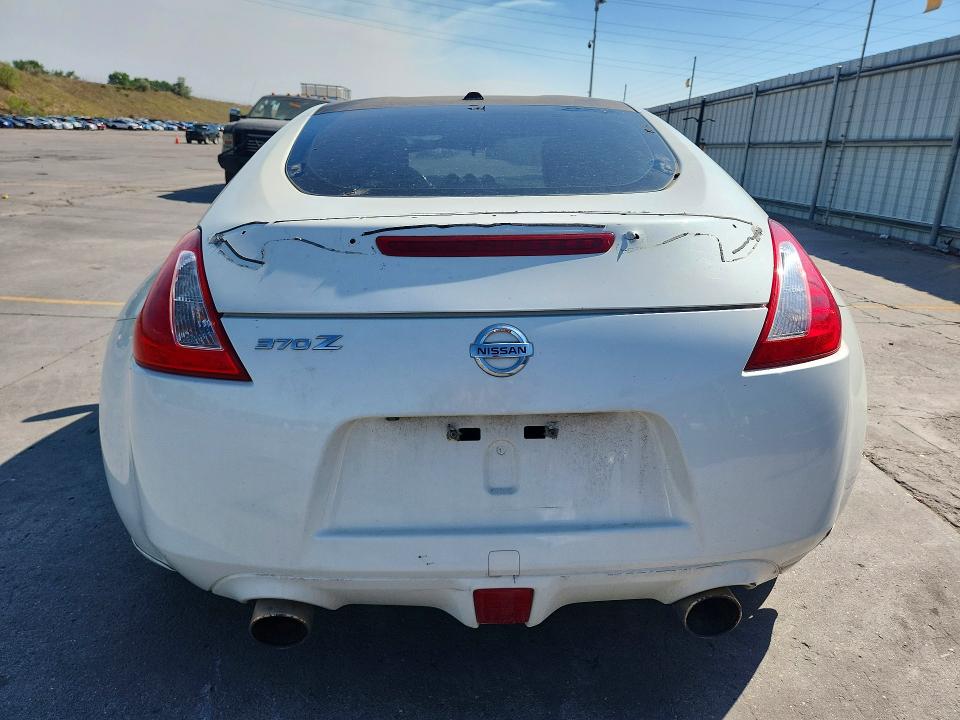 2014 Nissan 370z VIN JN1AZ4EH2EM630167 COPART salvage auction — HAIL, Co - Public - Salvage Title, sold $3,200 on 2026-07-15 (photo 6)