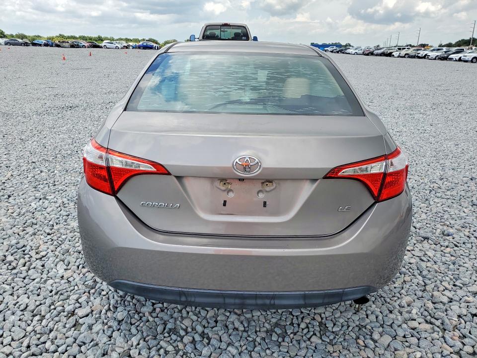 2014 Toyota Corolla VIN 5YFBURHE3EP168262 COPART salvage auction — FRONT END, Fl - Cert Of Title Slvg Rebuildable, sold $2,550 on 2026-07-07 (photo 6)