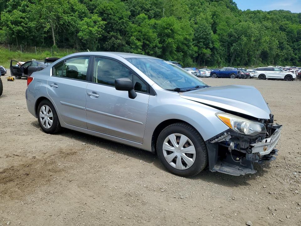 2014 Subaru VIN JF1GJAA68EH020225 COPART salvage auction — FRONT END, Ny - Mv-907A Salvage Certificate, sold $925 on 2026-07-07 (photo 4)