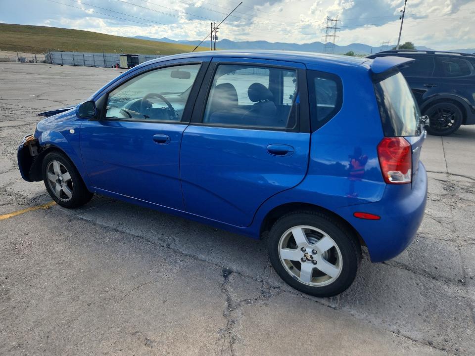 2006 Chevrolet Aveo VIN KL1TG666X6B682090 COPART salvage auction — FRONT END, CO - SALVAGE TITLE, sold $250 on 2026-07-27 (photo 2)