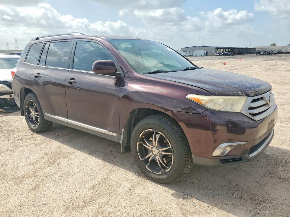 2012 Toyota VIN 5TDZK3EH2CS059523 COPART salvage auction — FRONT END, Tx - Salvage Vehicle Title, sold $3,900 on 2026-07-24 (photo 4)
