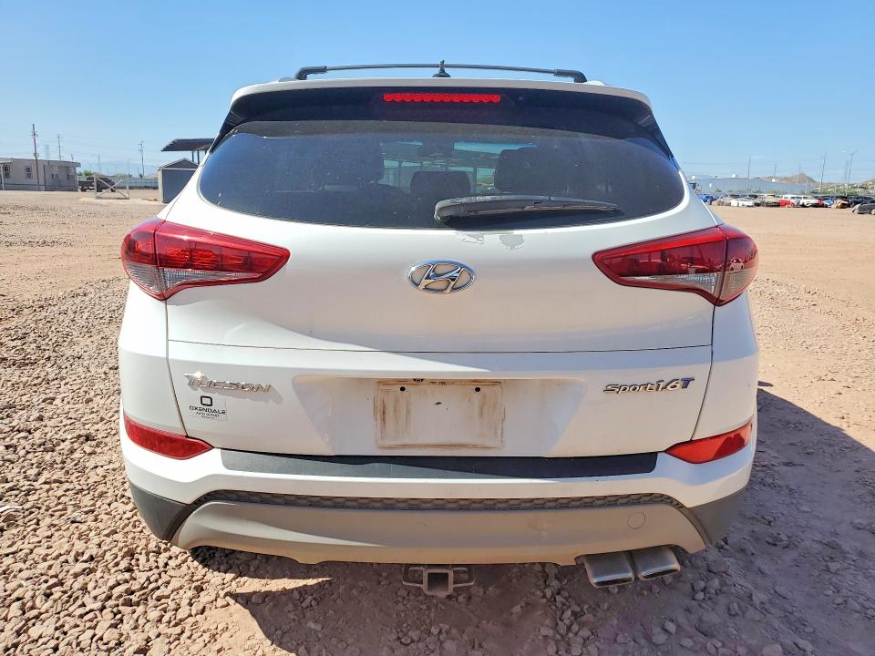 2017 Hyundai Tucson VIN KM8J33A20HU519045 COPART salvage auction — MINOR DENT/SCRATCHES, AZ - DEALER ONLY CLEAN TITLE (P), sold $2,750 on 2026-07-27 (photo 6)