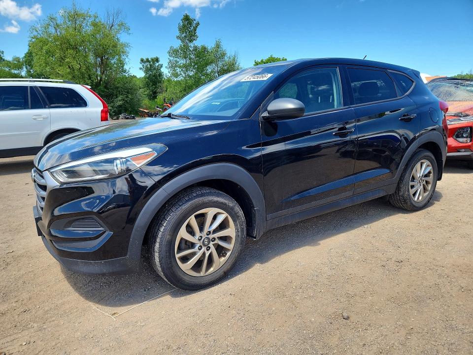 2018 Hyundai Tucson VIN KM8J2CA42JU803982 COPART salvage auction — MECHANICAL, Oh - Certificate Of Title, sold $2,450 on 2026-07-16 (photo 1)
