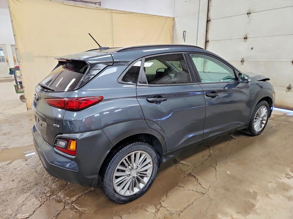 2018 Hyundai Kona VIN KM8K2CAA4JU097947 COPART salvage auction — FRONT END, Ny - Mv-907A Salvage Certificate, sold $1,350 on 2026-07-22 (photo 3)