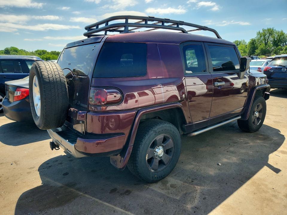 2007 Toyota Fj cruiser VIN JTEBU11F670049134 COPART salvage auction — MECHANICAL, Ct - Certificate Of Title, sold $2,500 on 2026-07-10 (photo 3)