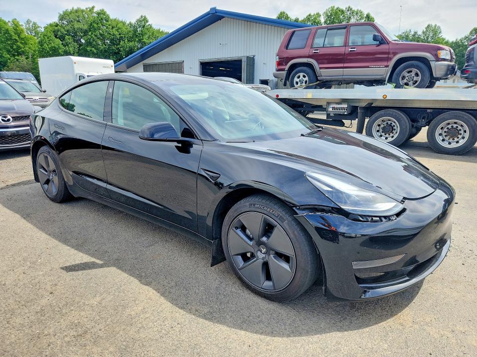 2023 Tesla Model 3 VIN 5YJ3E1EA1PF578710 COPART salvage auction — FRONT END, Ct - Cert Of Title-Salvage, sold $9,600 on 2026-07-16 (photo 4)