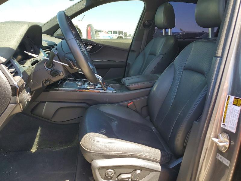 2017 Audi Q7 VIN WA1LAAF71HD047671 COPART salvage auction — FRONT END, Ca - Salvage Certificate, sold $4,700 on 2026-07-02 (photo 7)