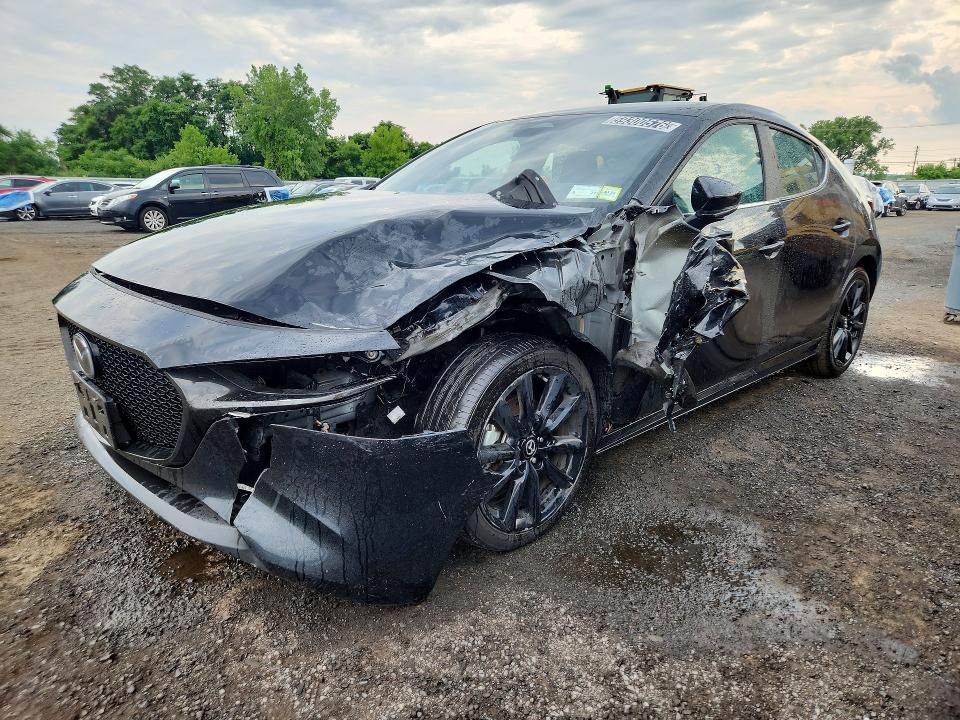 2024 Mazda 3 VIN JM1BPAKM0R1722232 COPART salvage auction — FRONT END, Fl - Cert Of Title Slvg Rebuildable (P), sold $2,750 on 2026-07-13 (photo 1)
