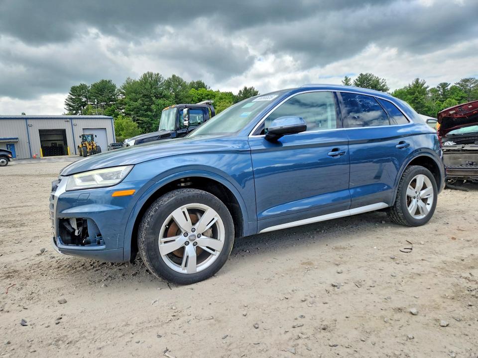 2018 Audi Q5 VIN WA1BNAFY3J2233965 COPART salvage auction — FRONT END, Ma - Certificate Of Title, sold $5,100 on 2026-07-30 (photo 1)