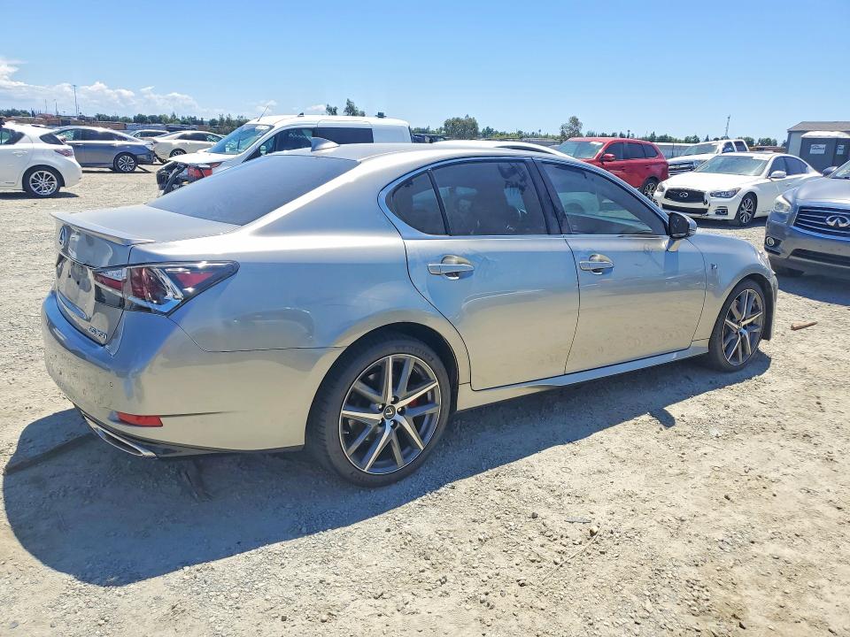 2018 Lexus Gs 350 VIN JTHBZ1BL2JA016402 COPART salvage auction — FRONT END, Ca - Salvage Certificate, sold $11,900 on 2026-07-16 (photo 3)