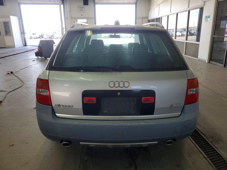 2004 Audi Allroad VIN WA1YD64B24N042226 COPART salvage auction — MINOR DENT/SCRATCHES, Wa - Vehicle Cert Of Ownership-Titl, sold $300 on 2026-07-31 (photo 6)