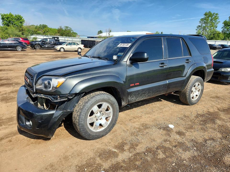 2007 Toyota 4runner VIN JTEBT14R570065141 COPART salvage auction — FRONT END, Mt - Certificate Of Title, sold $3,200 on 2026-07-06 (photo 1)