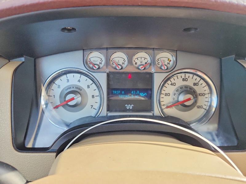 2009 Ford F-150 lightning VIN 1FTPW12V39KB32666 COPART salvage auction — NORMAL WEAR, Tx - Bonded Title - Clean, sold $1,000 on 2026-07-02 (photo 9)