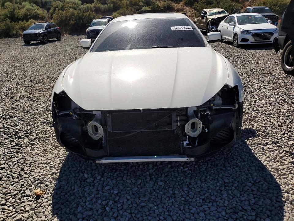 2015 Maserati Ghibli VIN ZAM57RTA5F1131563 COPART salvage auction — FRONT END, Nv - Salvage Title, sold $325 on 2026-07-30 (photo 5)