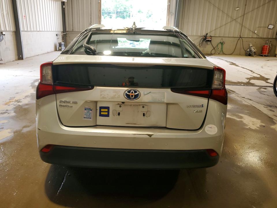 2019 Toyota Prius VIN JTDL9RFU3K3006863 COPART salvage auction — FRONT END, PA - CERTIFICATE OF SALVAGE, sold $1,700 on 2026-07-22 (photo 6)