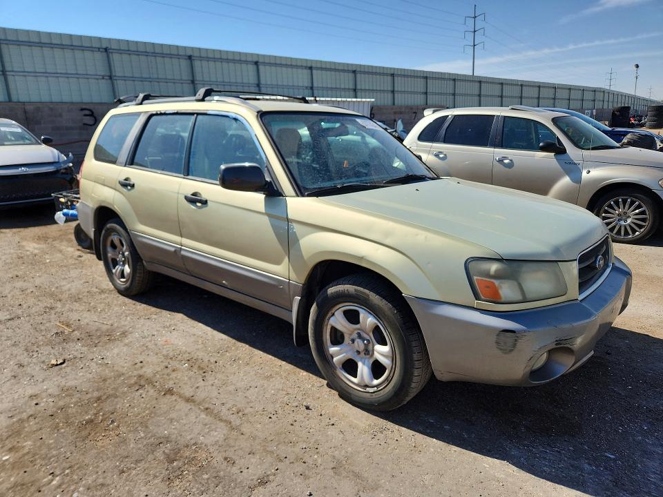 2003 Subaru Forester VIN JF1SG65603H756024 COPART salvage auction — MINOR DENT/SCRATCHES, Nm - Cert Of Title-Salvage, sold $200 on 2026-07-27 (photo 4)