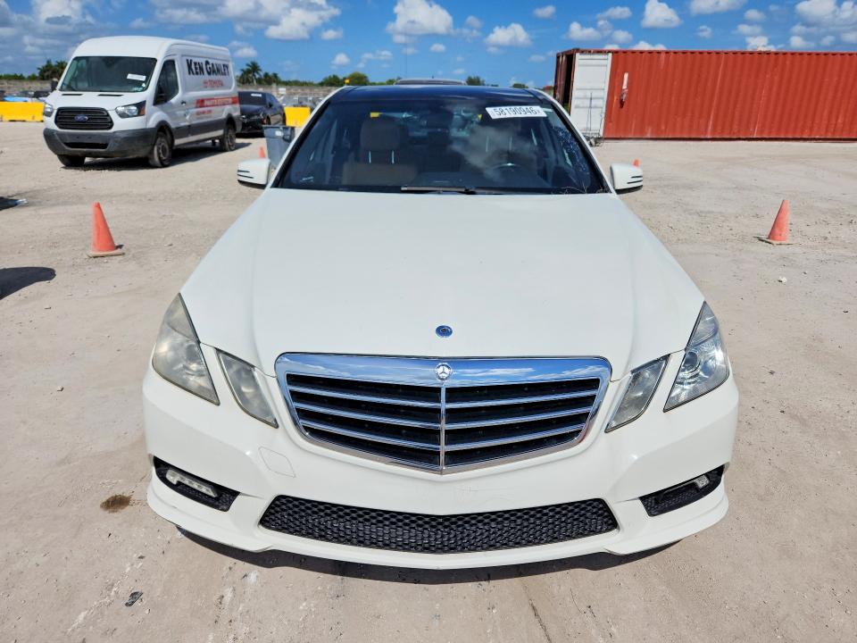 2011 Mercedes-benz E-class VIN WDDHF5GB7BA293887 COPART salvage auction — MINOR DENT/SCRATCHES, Fl - Certificate Of Title (P), sold $1,950 on 2026-07-04 (photo 5)