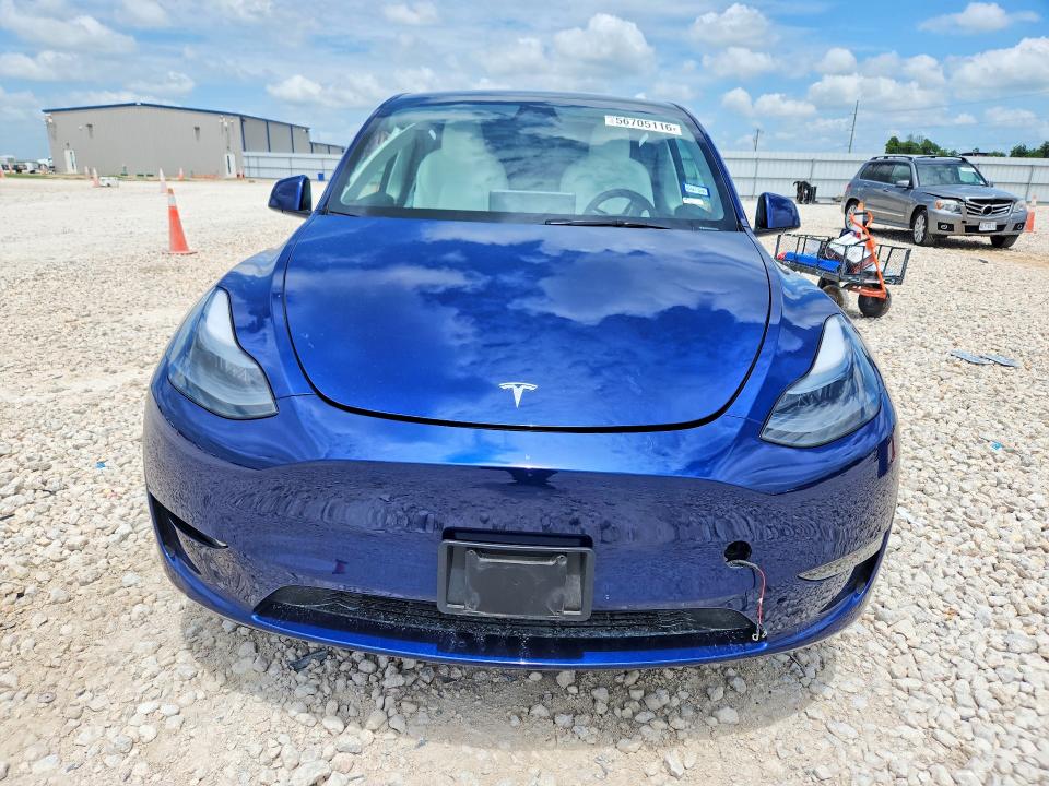2024 Tesla VIN 7SAYGDEE9RA333290 COPART salvage auction — REAR END, TX - SALVAGE VEHICLE TITLE (P), sold $2,200 on 2026-07-30 (photo 5)