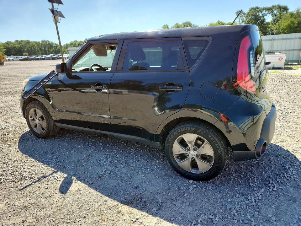 2016 Kia Soul VIN KNDJN2A26G7276184 COPART salvage auction — WATER/FLOOD, Ga - Cert Of Title-Flood Salvage, sold $400 on 2026-07-21 (photo 2)