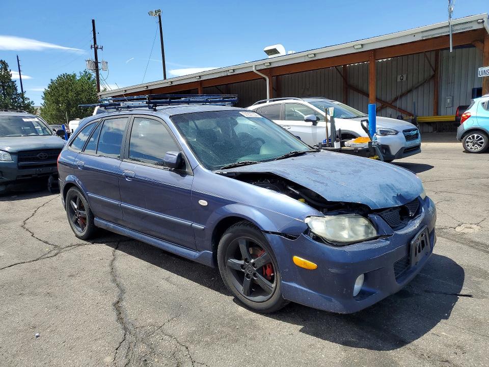 2003 Mazda Protege VIN JM1BJ245631157845 COPART salvage auction — FRONT END, Co - Public - Salvage Title, sold $250 on 2026-07-16 (photo 4)