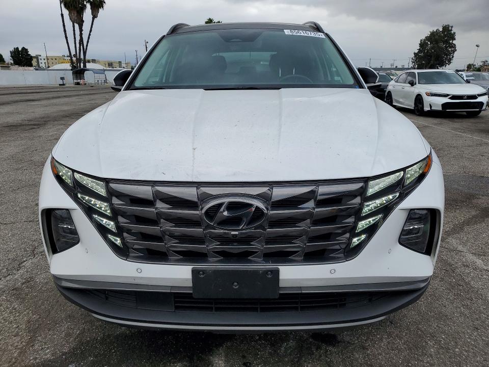 2023 Hyundai Tucson VIN 5NMJECAE2PH284002 COPART salvage auction — REAR END, Ca - Salvage Certificate, sold $12,100 on 2026-07-31 (photo 5)