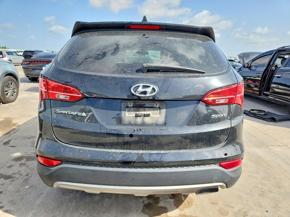 2016 Hyundai Santa fe VIN 5XYZT3LB1GG360377 COPART salvage auction — FRONT END, TX - SALVAGE VEHICLE TITLE (P), sold $1,850 on 2026-07-16 (photo 6)