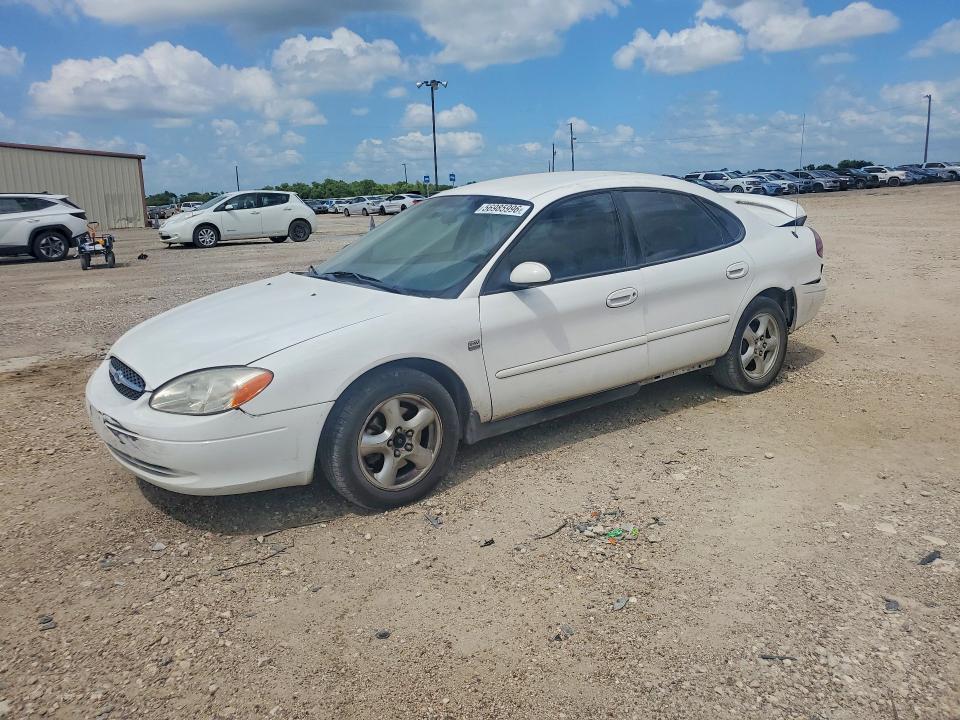 2002 Ford Taurus VIN 1FAFP55SX2A110652 COPART salvage auction — REAR END, Tx - Salvage Vehicle Title, sold $275 on 2026-07-08 (photo 1)