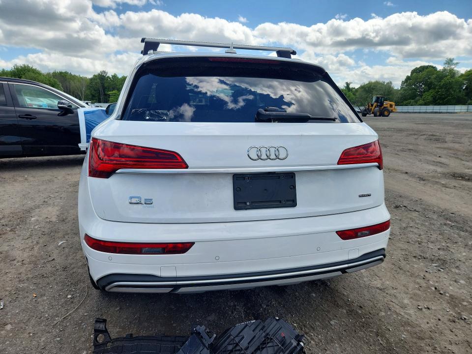 2021 Audi VIN WA1BAAFY8M2068978 COPART salvage auction — FRONT END, Ma - Cert Of Title-Salvage, sold $12,500 on 2026-07-08 (photo 6)