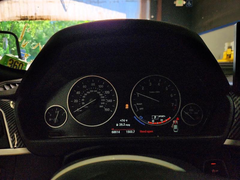 2018 BMW 4 series VIN WBA4W5C50JAA49523 COPART salvage auction — HAIL, Ma - Cert Of Title-Reconstrctd Coll, sold $9,000 on 2026-07-27 (photo 9)