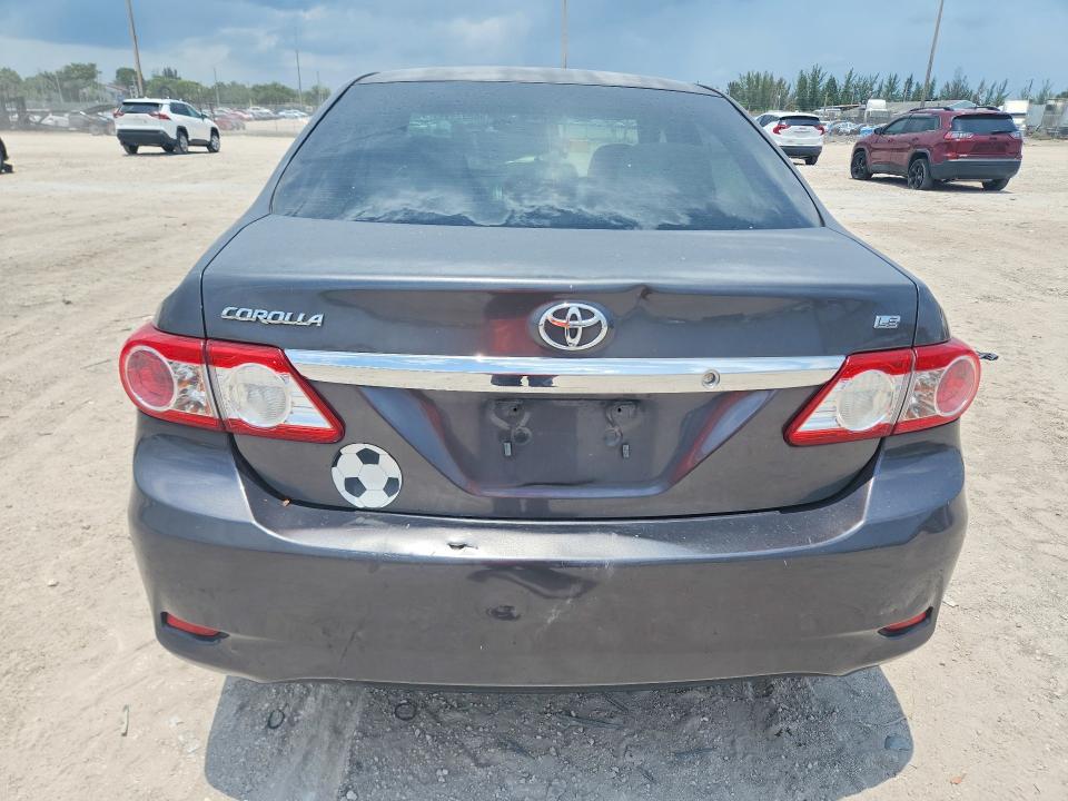 2011 Toyota Corolla VIN JTDBU4EE8B9146976 COPART salvage auction — REAR END, Fl - Certificate Of Title, sold $2,000 on 2026-07-09 (photo 6)