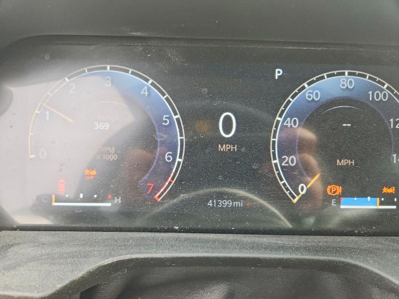 2024 Jeep Grand cherokee VIN 1C4RJHBG2RC696983 COPART salvage auction — FRONT END, Ut - Salvage Certificate, sold $11,600 on 2026-07-10 (photo 9)