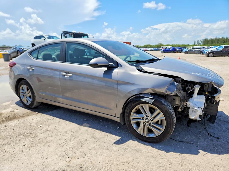 2020 Hyundai VIN KMHD84LF0LU105938 COPART salvage auction — FRONT END, Fl - Certificate Of Destruction, sold $2,100 on 2026-07-15 (photo 4)
