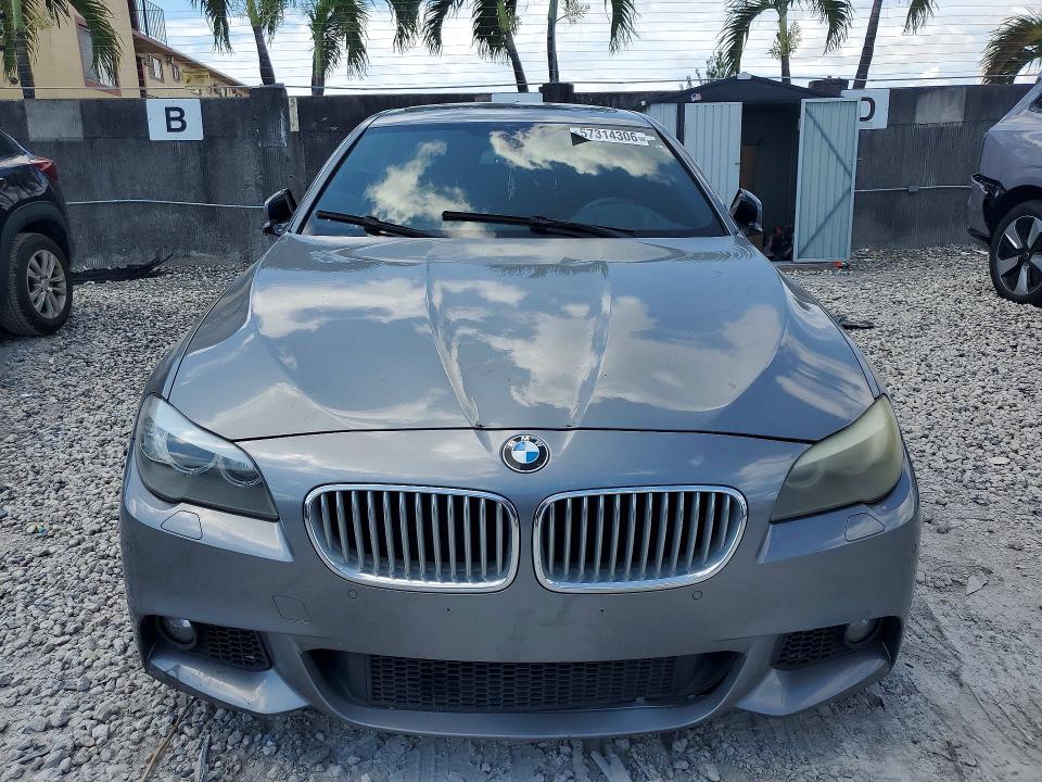 2013 BMW 5 series VIN WBAFR9C50DDX79875 COPART salvage auction — SIDE, Tx - Certificate Of Title, sold $1,350 on 2026-07-07 (photo 5)