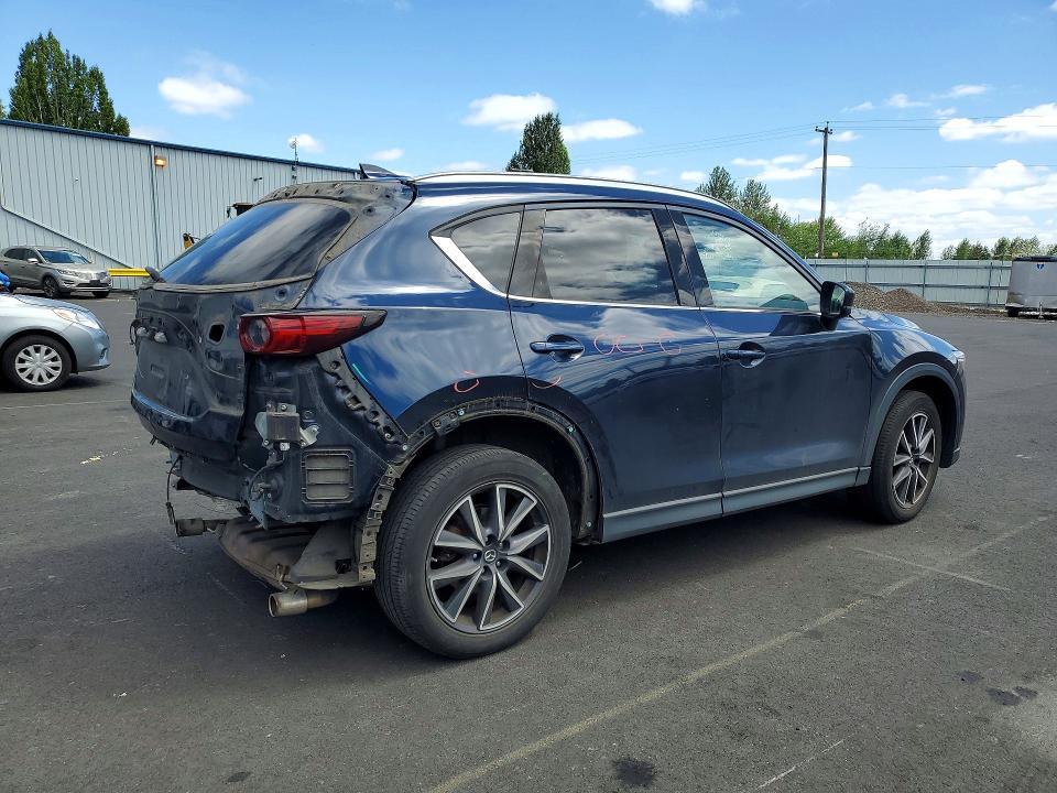 2018 Mazda Cx-5 VIN JM3KFBDM0J0338782 COPART salvage auction — REAR END, Or - Salvage Title Certificate, sold $4,550 on 2026-08-24 (photo 3)