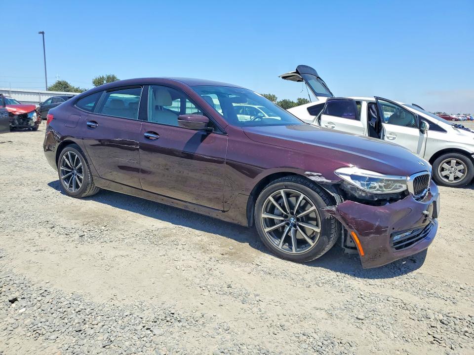 2018 BMW VIN WBAJV6C54JBK07879 COPART salvage auction — FRONT END, Ca - Salvage Certificate, sold $8,100 on 2026-07-30 (photo 4)