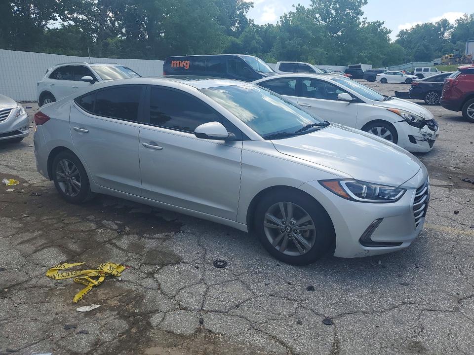 2018 Hyundai Elantra VIN 5NPD84LF0JH402347 COPART salvage auction — MECHANICAL, Mo - Certificate Of Title, sold $1,000 on 2026-07-06 (photo 4)