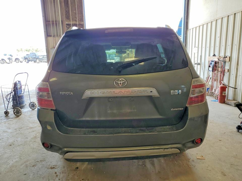 2008 Toyota Highlander VIN JTEEW44A582020593 COPART salvage auction — SIDE, Tx - Salvage Vehicle Title, sold $1,250 on 2026-07-06 (photo 6)