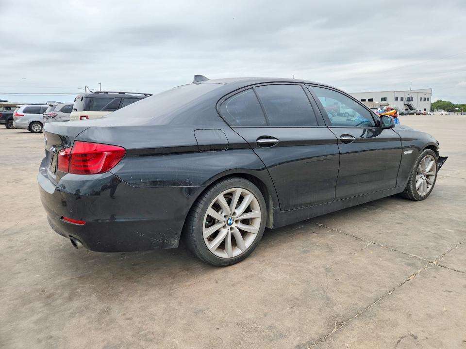 2011 BMW 5 series VIN WBAFR7C56BC805922 COPART salvage auction — FRONT END, Tx - Salvage Vehicle Title, sold $175 on 2026-07-30 (photo 3)