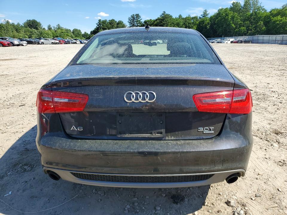 2012 Audi A6 VIN WAUHGAFC3CN130543 COPART salvage auction — MINOR DENT/SCRATCHES, Ma - Cert Of Title-Reconstrctd Coll, sold $2,300 on 2026-07-02 (photo 6)