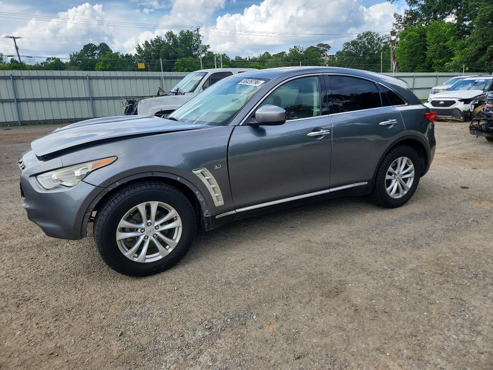 2017 Infiniti Qx70 VIN JN8CS1MU3HM142166 COPART salvage auction — FRONT END, La - Cert Of Title-Salvage, sold $500 on 2026-07-23 (photo 1)