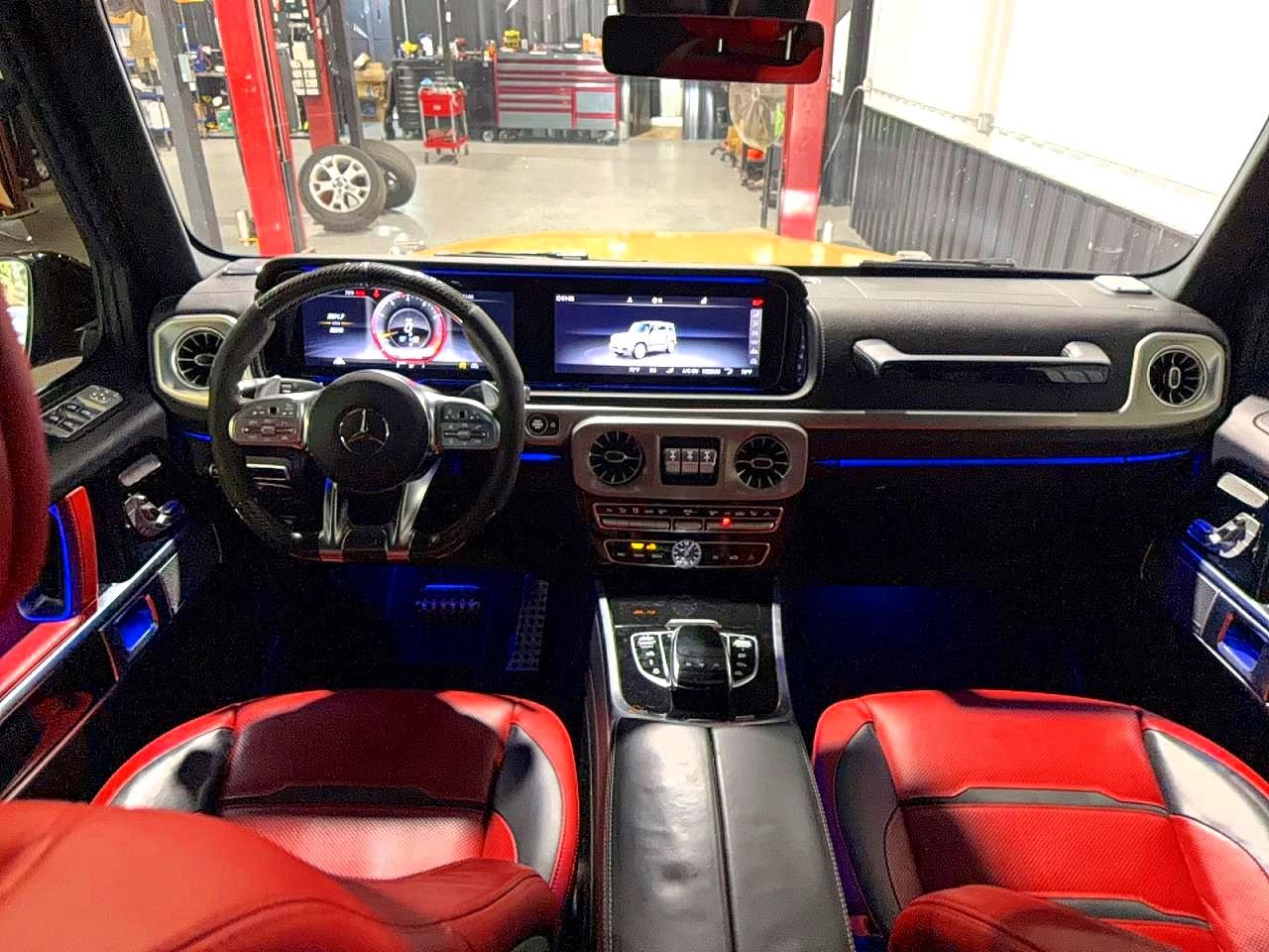 2021 Mercedes-Benz G-Class VIN W1NYC7HJ5MX389465 COPART salvage auction — Normal Wear, IN - CERT OF TITLE - REBUILT VEHICL (P), sold $96,000 on 2026-07-09 (photo 9)