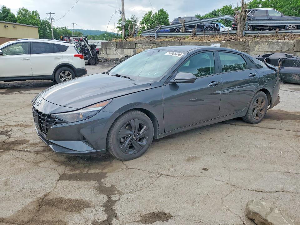 2021 Hyundai VIN 5NPLS4AG8MH047943 COPART salvage auction — REAR END, Ny - Mv-907A Salvage Certificate, sold $425 on 2026-07-21 (photo 1)