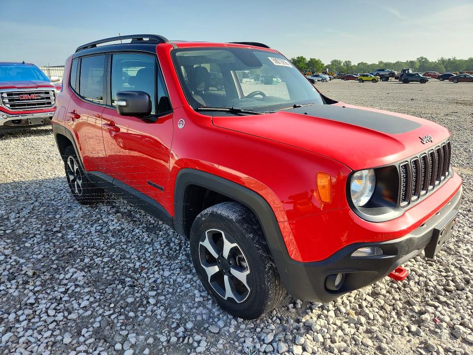 2020 Jeep Renegade VIN ZACNJBC12LPL71367 COPART salvage auction — MECHANICAL, Salvage Title, sold $3,650 on 2026-07-15 (photo 4)