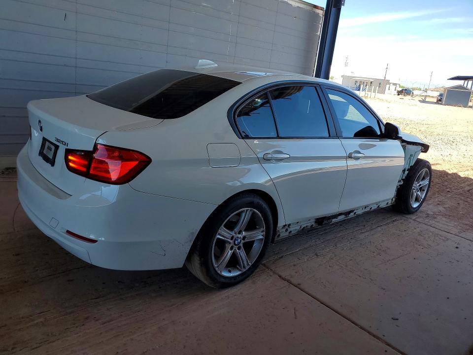 2014 BMW 3 series VIN WBA3B1G51ENS80243 COPART salvage auction — FRONT END, AZ - CERT OF TITLE - SALVAGE, sold $1,250 on 2026-07-14 (photo 3)