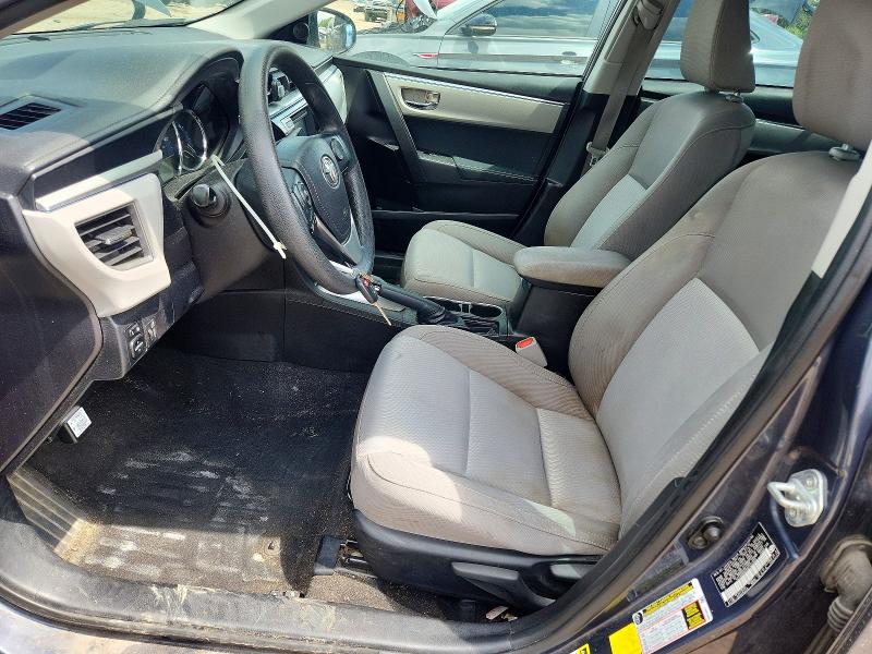2016 Toyota Corolla VIN 5YFBURHE6GP452892 COPART salvage auction — FRONT END, Il - Salvage Certificate, sold $1,950 on 2026-07-28 (photo 7)